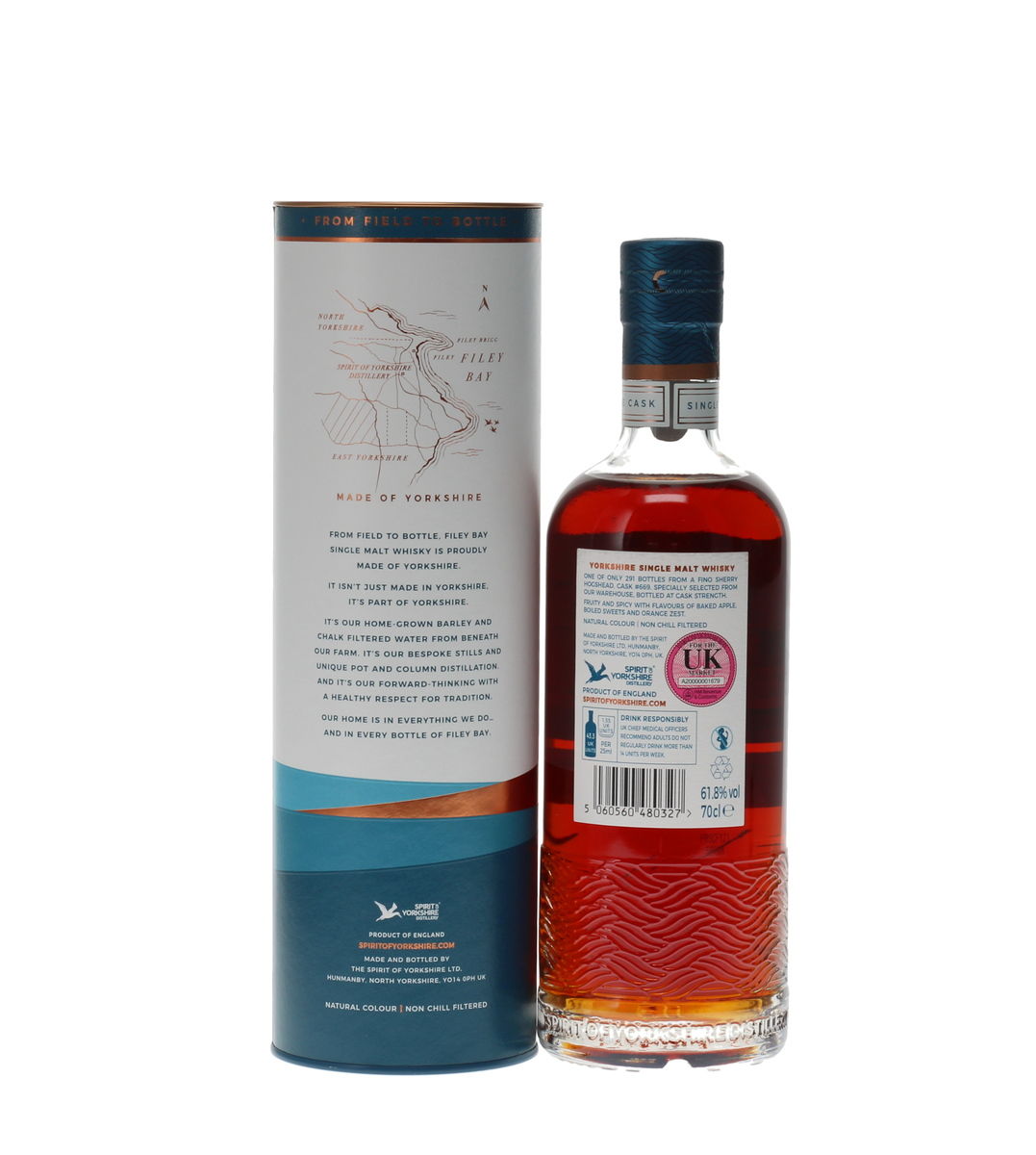 FILEY BAY - FINO SHERRY CASK #669 - YORKSHIRE SINGLE MALT