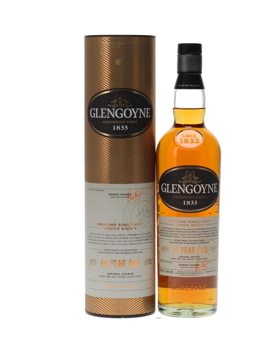 GLENGOYNE 14 YEAR OLD M&S LIMITED EDITION