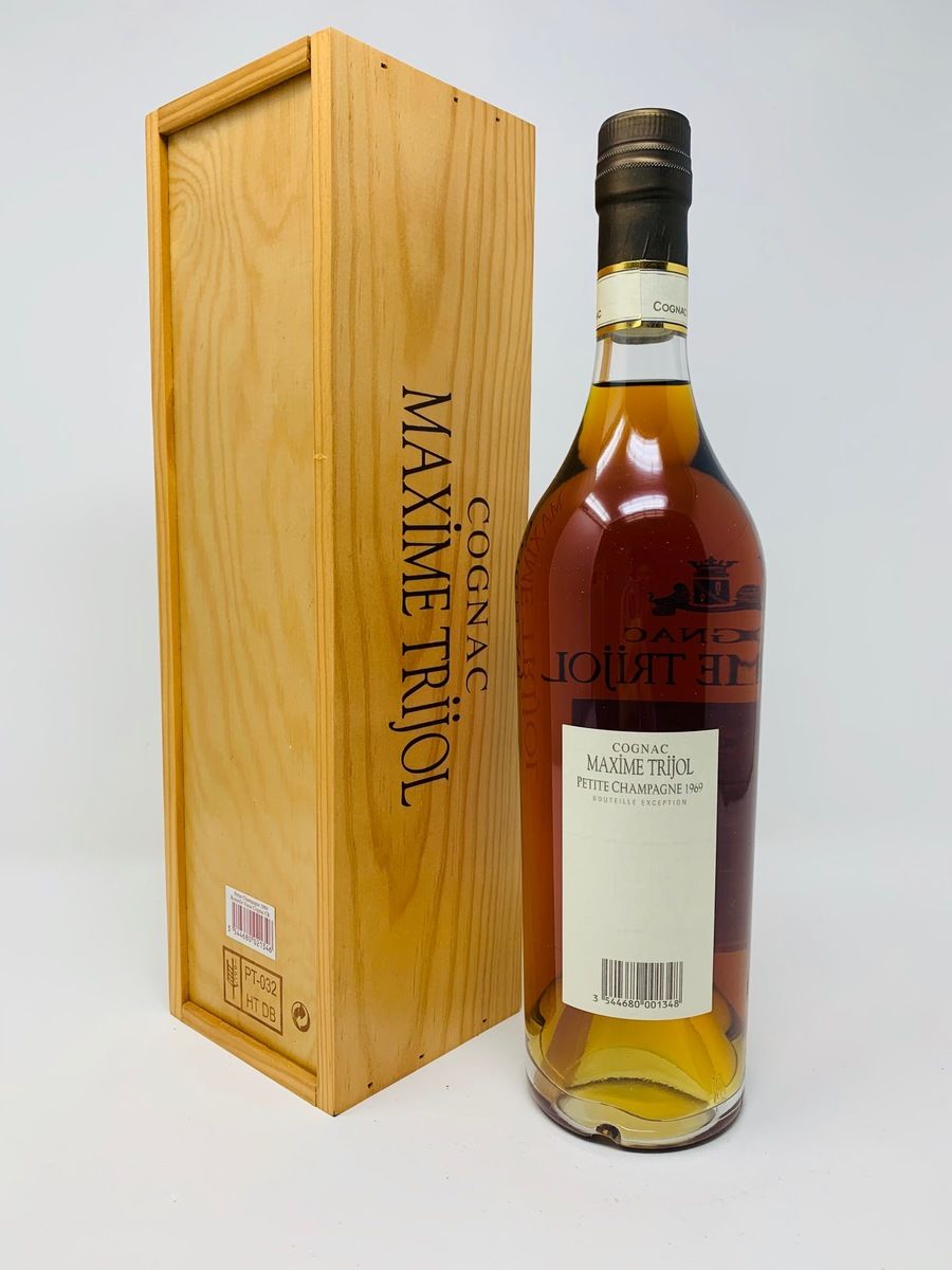 MAXIME TRIJOL 1969 VINTAGE GRAND CHAMPAGNE COGNAC