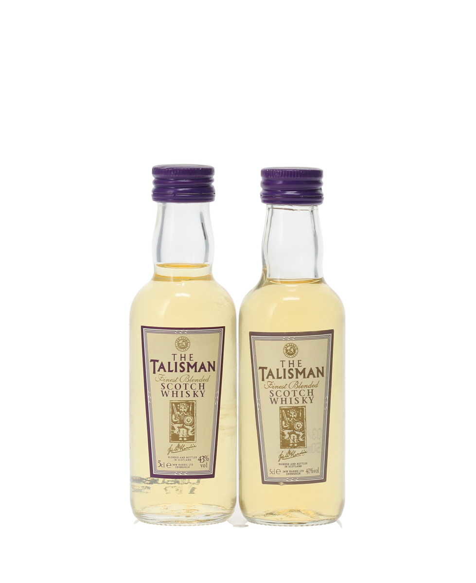 TALISMAN BLENDED SCOTCH WHISKY MINIATURES