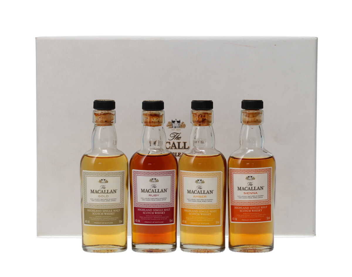 MACALLAN 1824 MINATURE SET