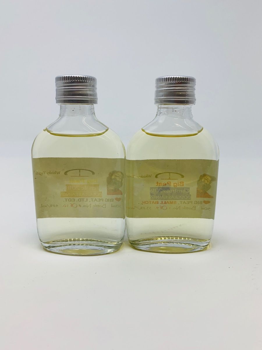 2 x WHISKY TREE BIG PEAT SAMPLES 