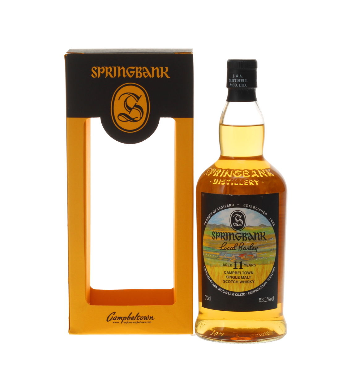 SPRINGBANK 11 YEAR OLD LOCAL BARLEY FEBRUARY 2006 RELEASE