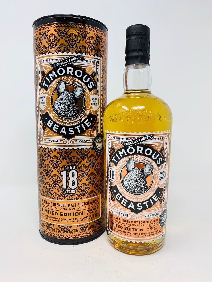 TIMOROUS BEASTIE 18 YEAR OLD LIMITED EDITION
