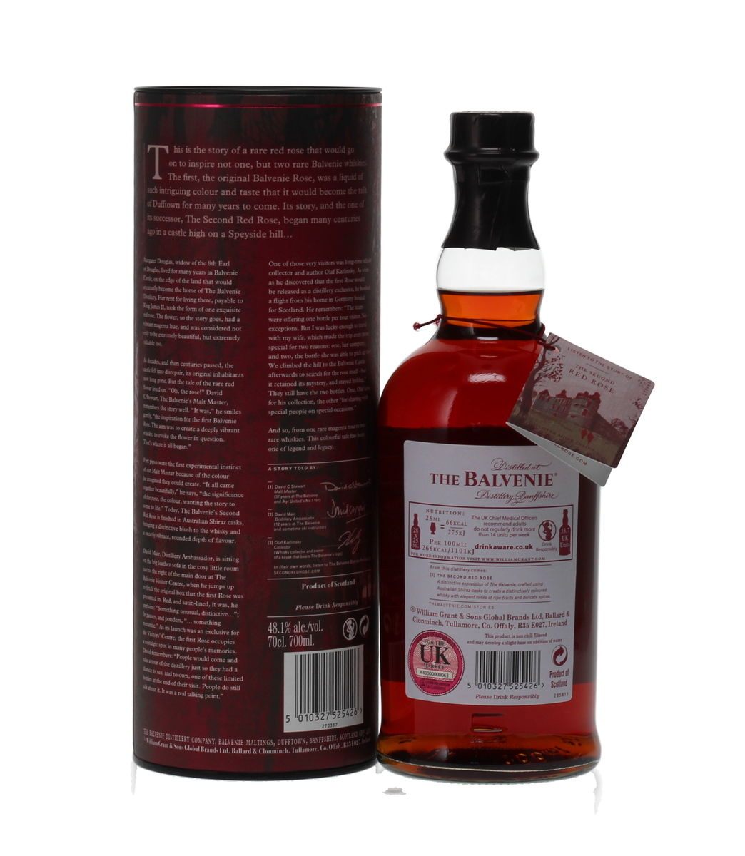 THE BALVENIE 21年 THE SECOND RED ROSE THE BALVENIE 21 YEAR OLD THE SECOND RED ROSE - Lighthouse