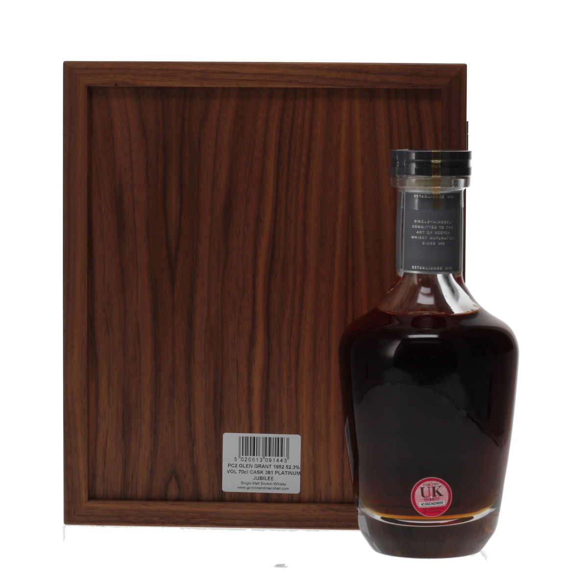 GLEN GRANT 1952 70 YEAR OLD - PLATINUM JUBILEE EDITION GORDON & MACPHAIL