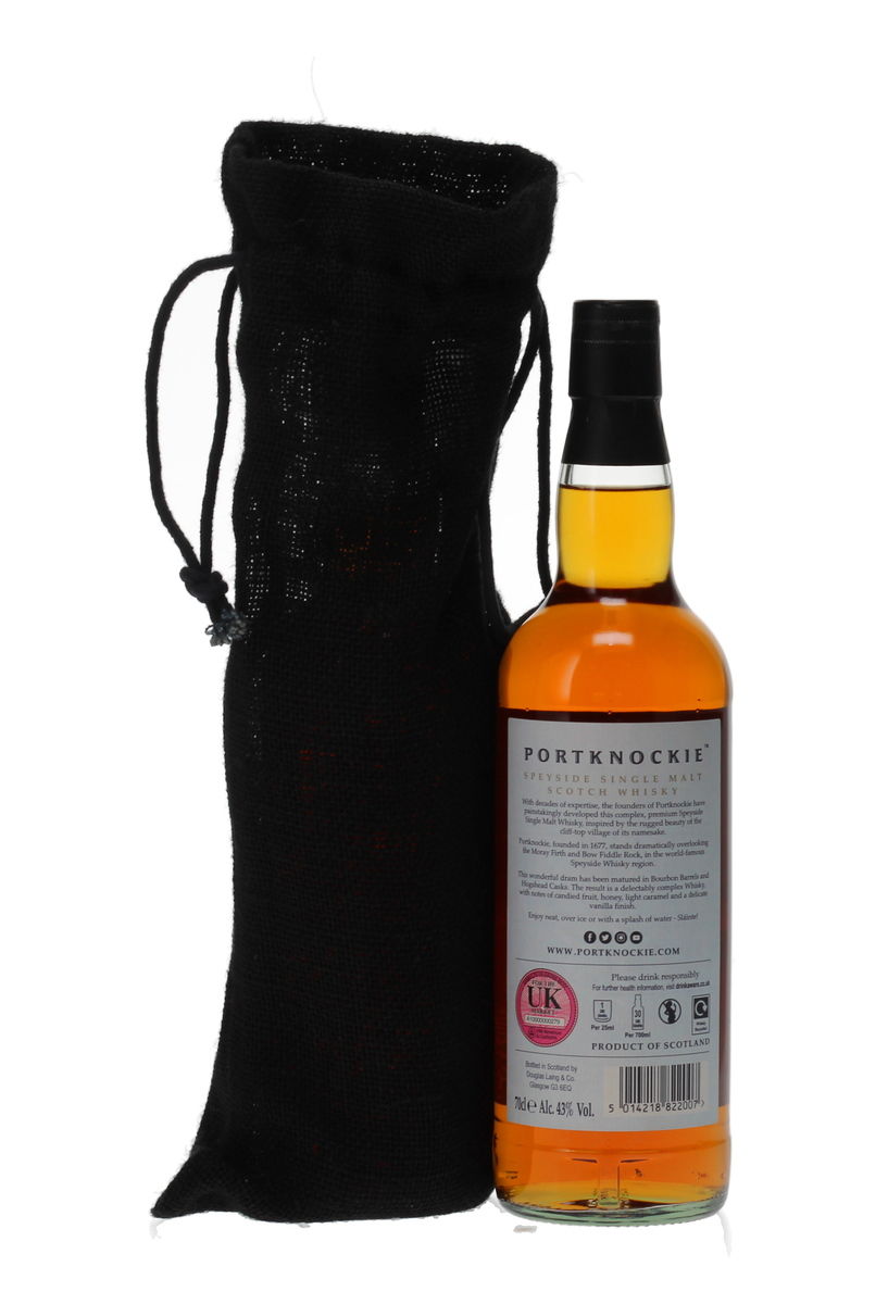 PORTKNOCKIE SPEYSIDE SINGLE MALT SCOTCH WHISKY