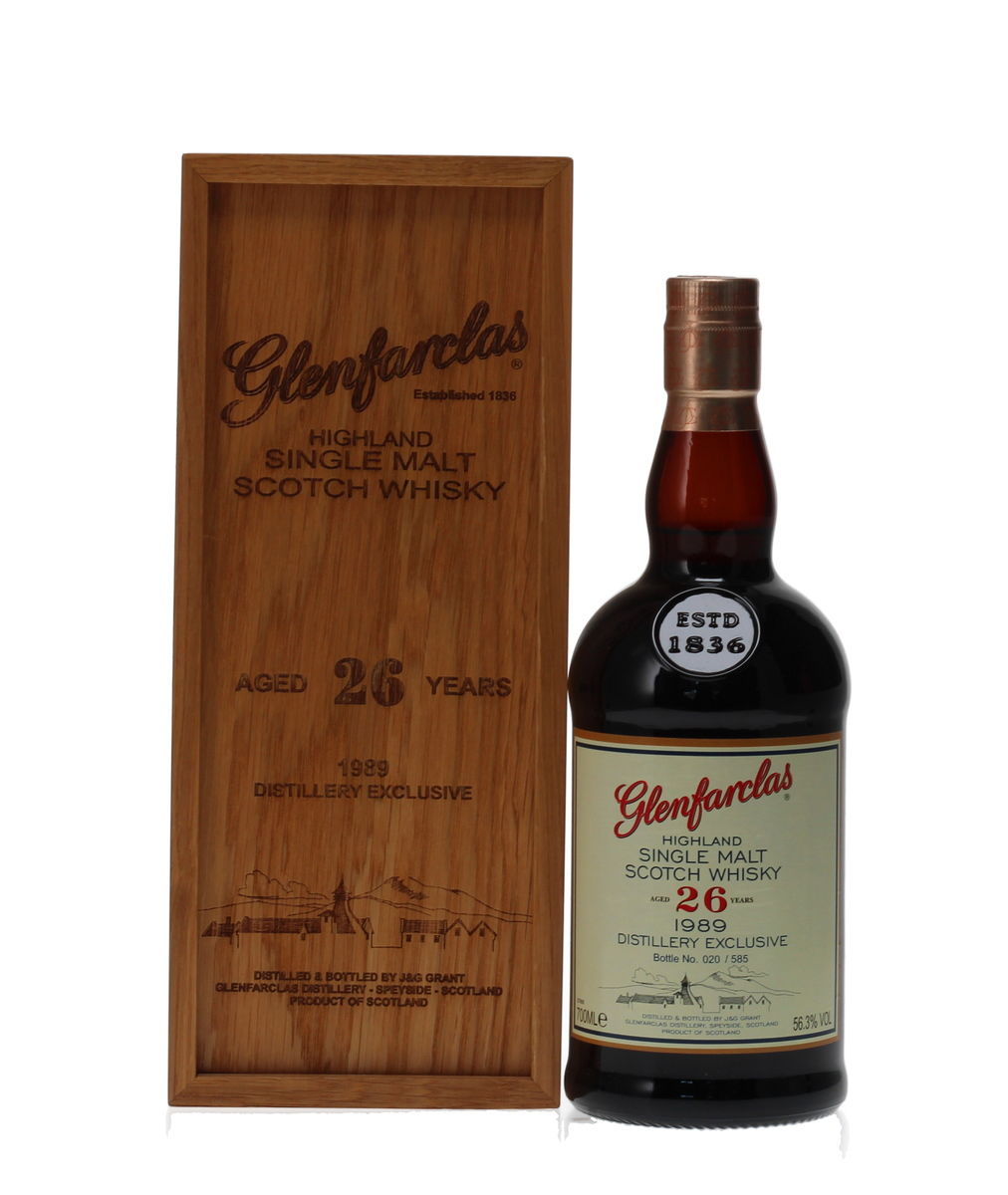 GLENFARCLAS 1989 26 YEAR OLD DISTILLERY EXCLUSIVE