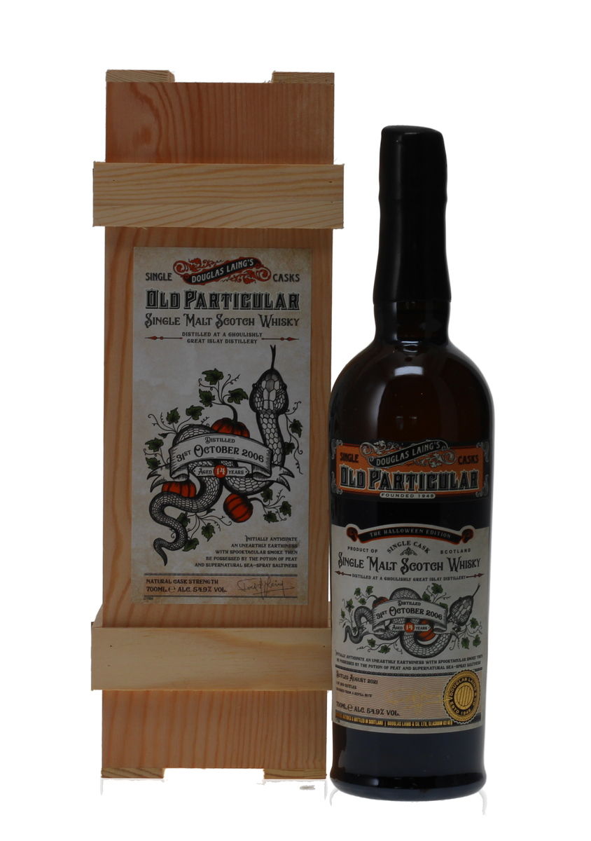 DOUGLAS LAING 14 YEAR OLD 2006 OLD PARTICULAR HALLOWEEN EDITION