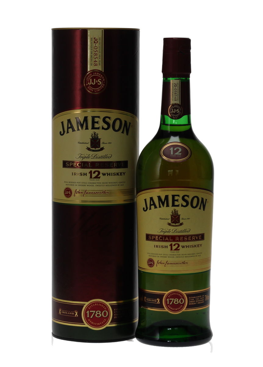 JAMESON'S 1780 SPECIAL RESERVE 12 YEAR OLD 