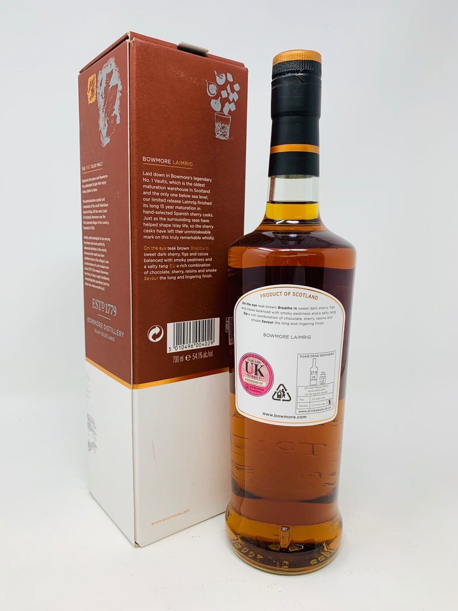 BOWMORE 15 YEAR OLD LAIMRIG