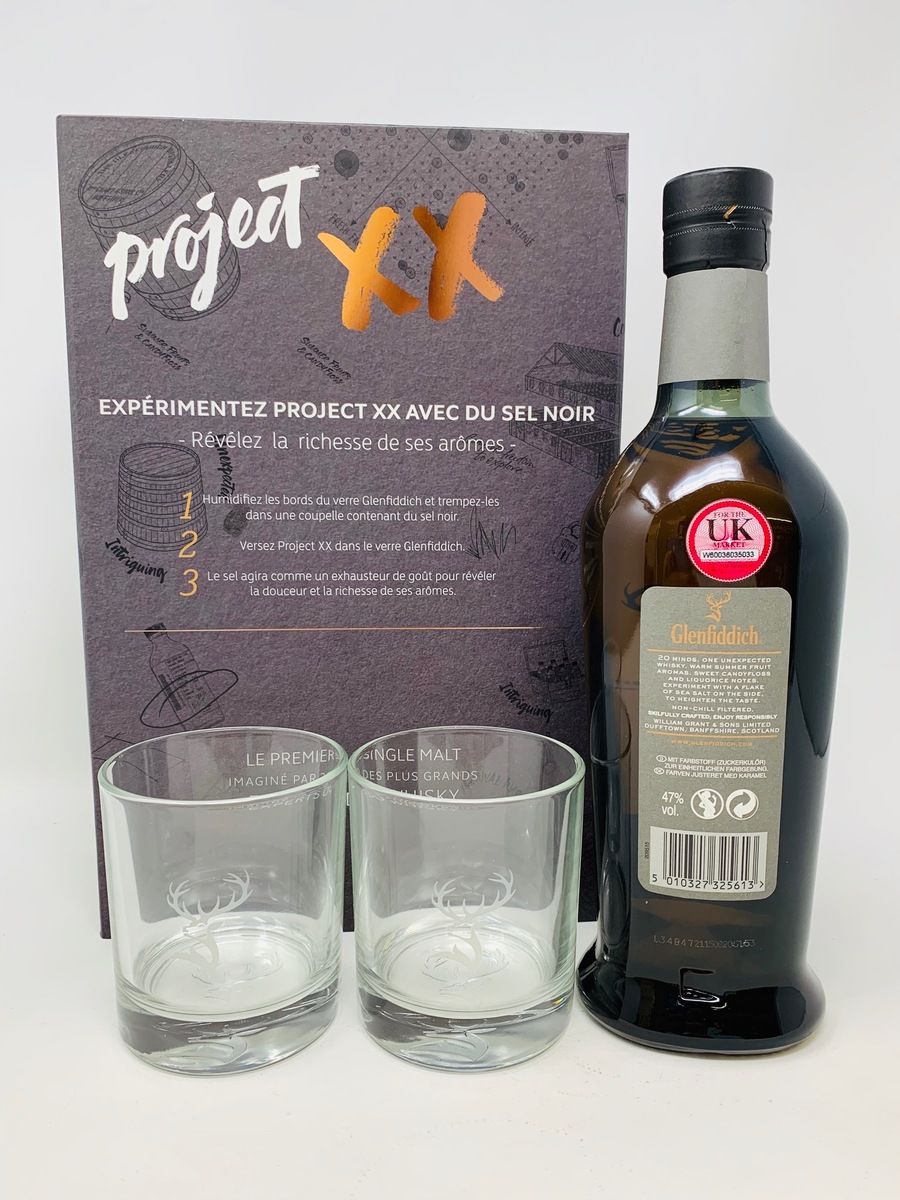 GLENFIDDICH PROJECT XX GLASS SET