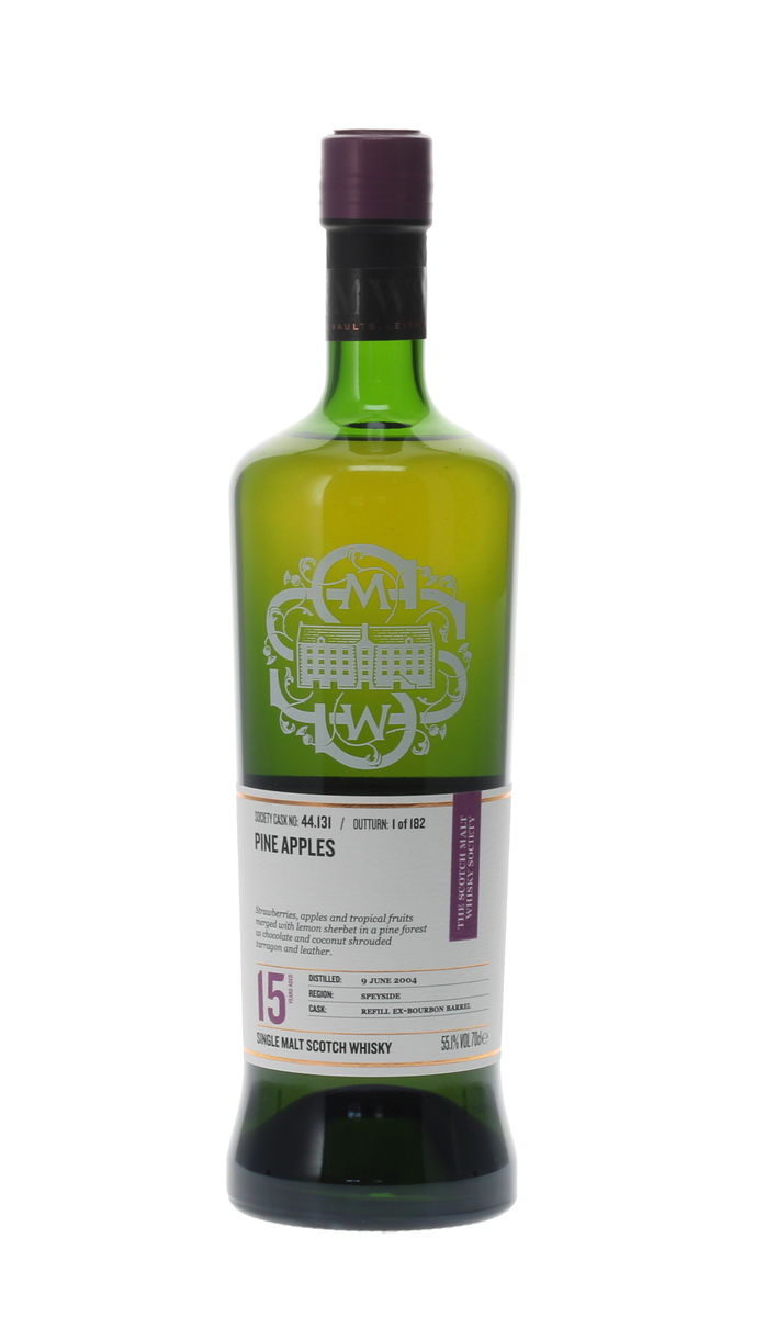 CRAIGELLACHIE SMWS 44.131 15 YEAR OLD - PINE APPLES