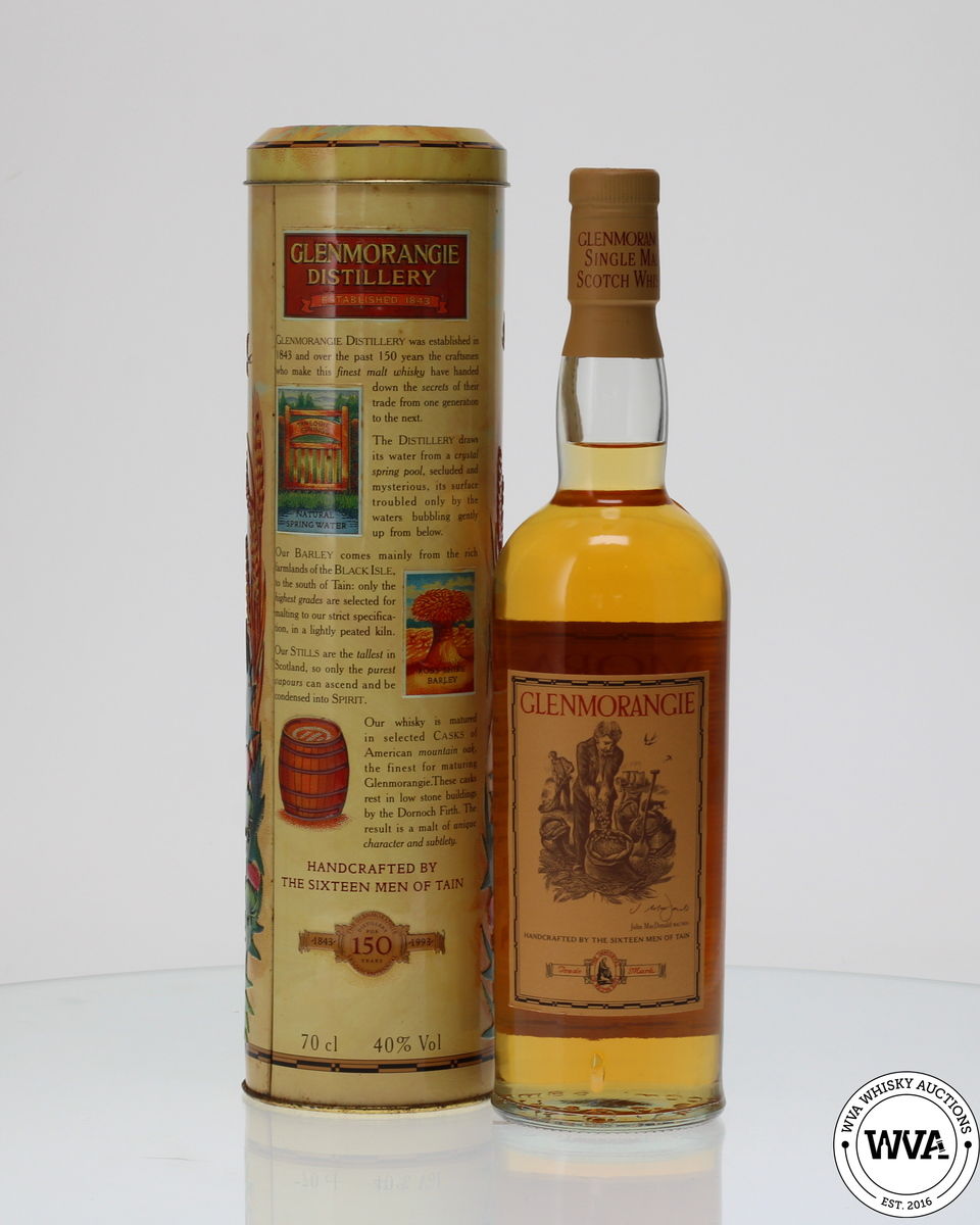 GLENMORANGIE 10 YEAR OLD 150th ANNIVERSARY TUBE