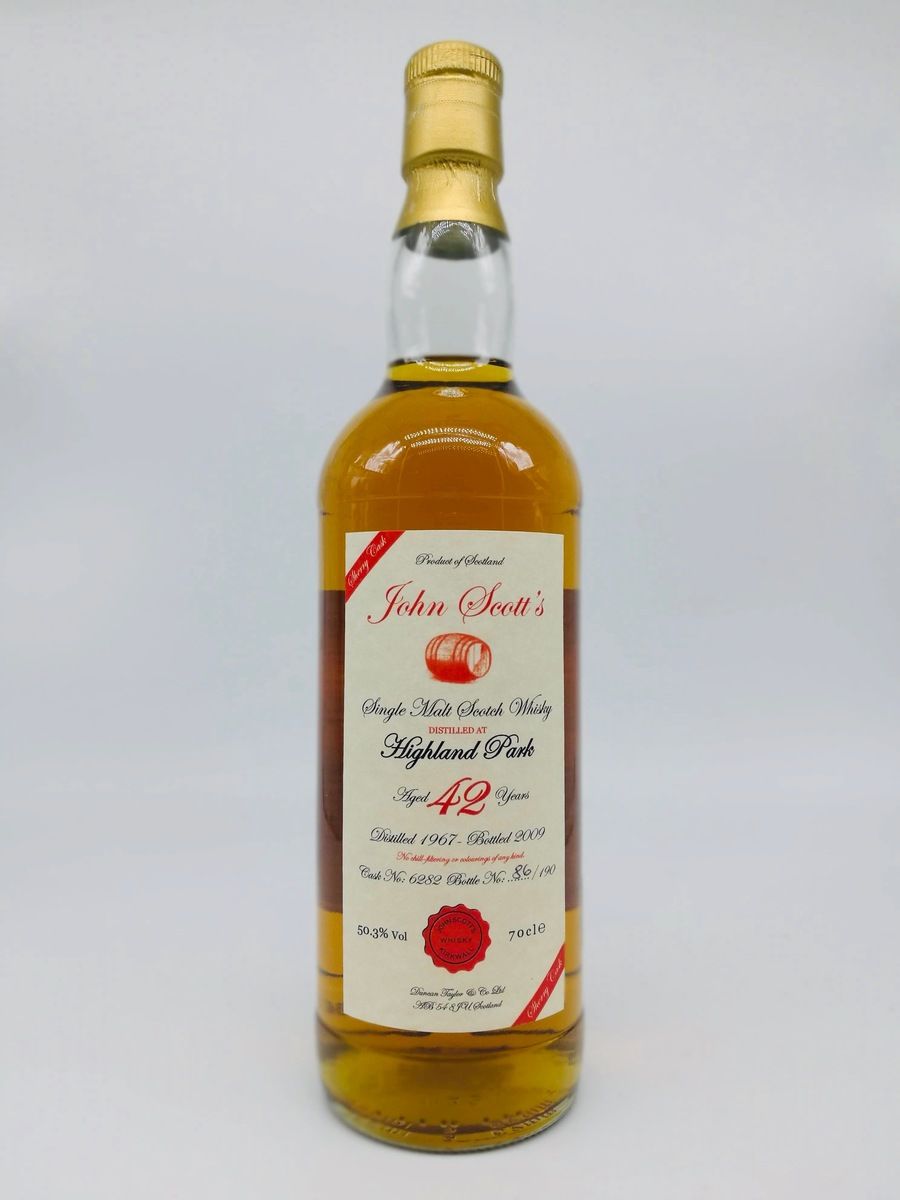HIGHLAND PARK 1967 JOHN SCOTT 42 YEAR OLD 