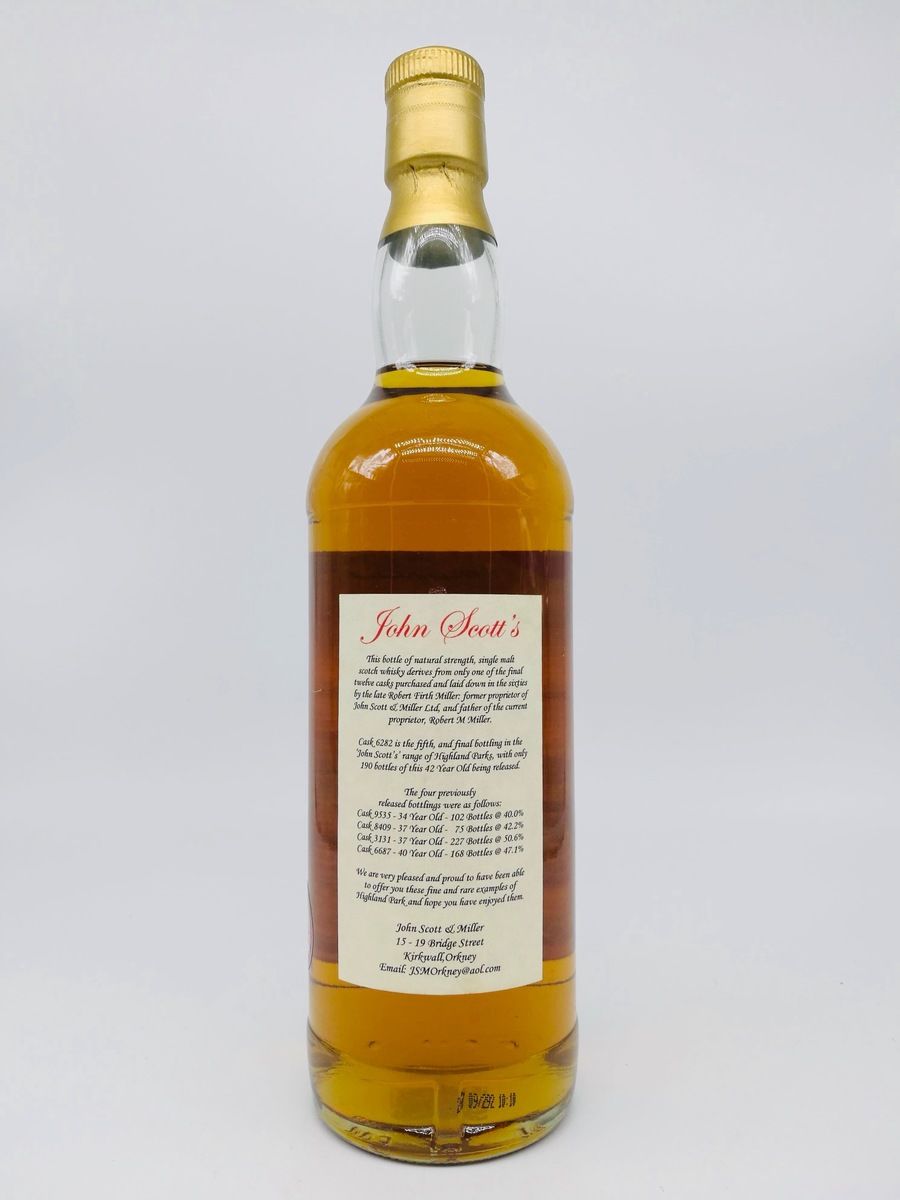 HIGHLAND PARK 1967 JOHN SCOTT 42 YEAR OLD 
