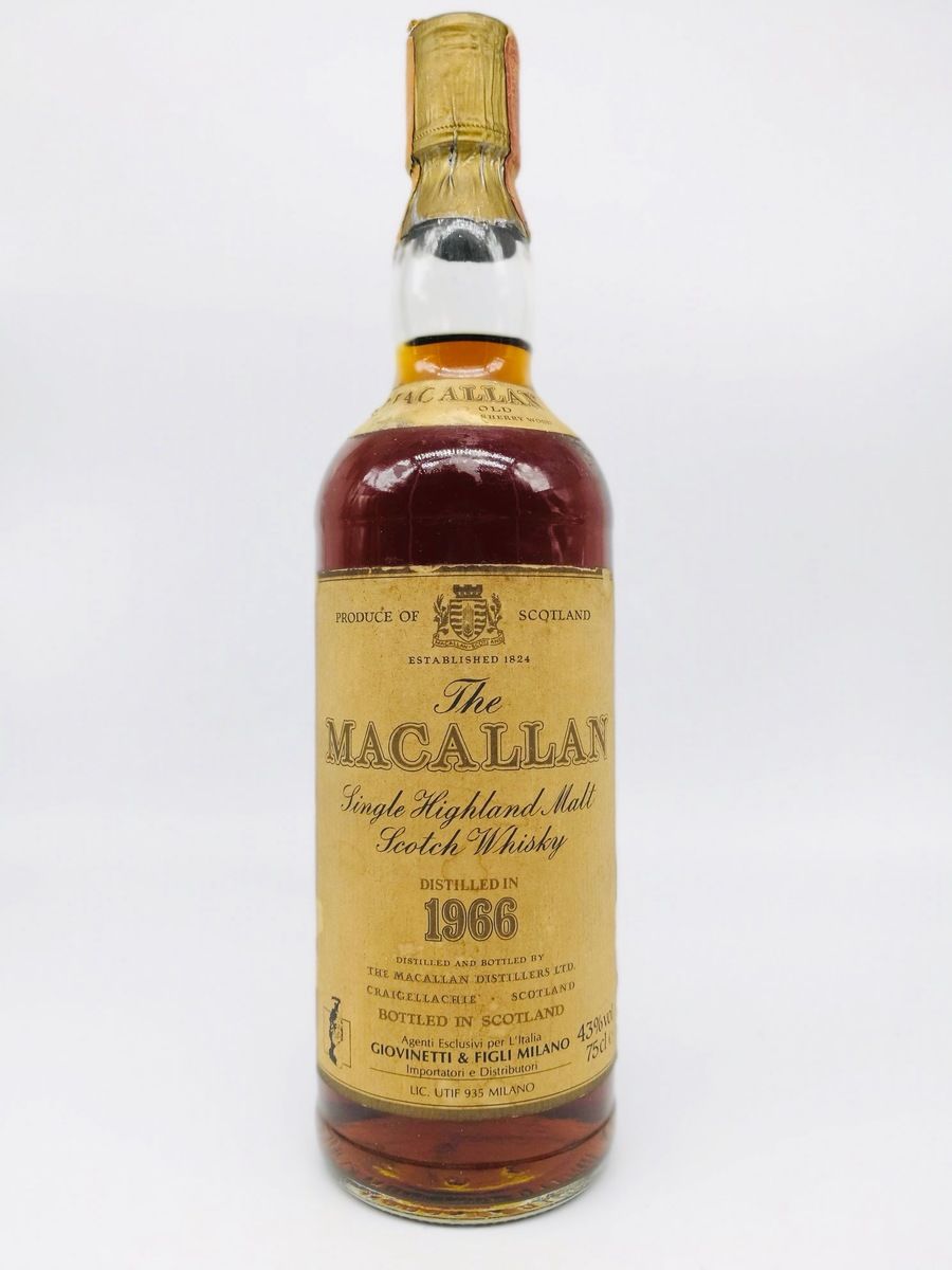 THE MACALLAN 1966 GIOVINETTI & FIGLI MILANO 