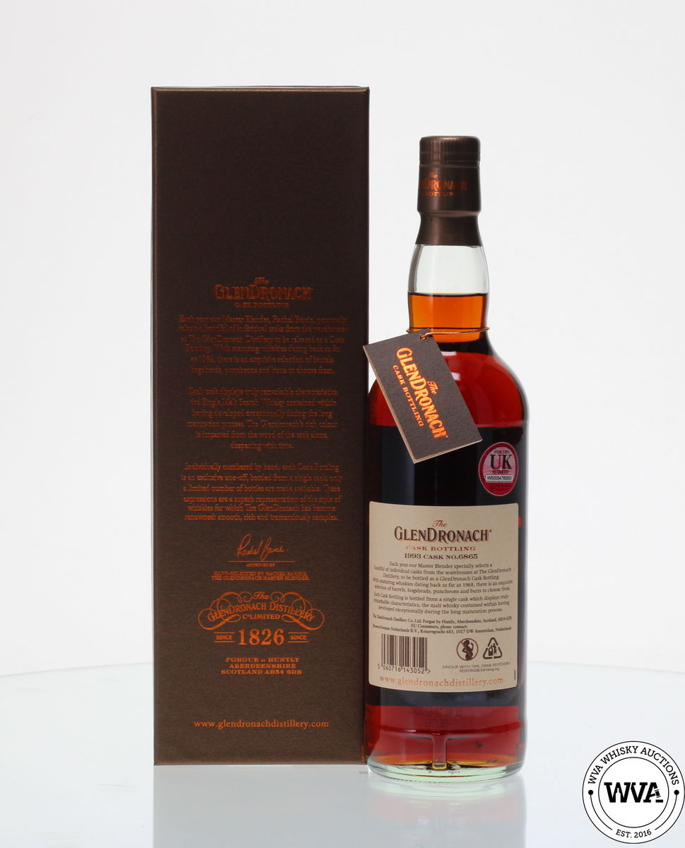 GLENDRONACH 1993 28 YEAR OLD SINGLE CASK #6865