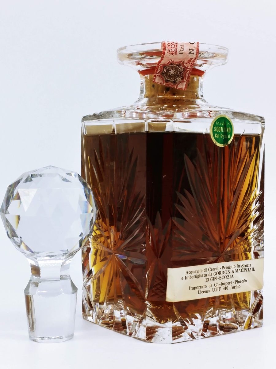 MACALLAN 1937 GORDON & MACPHAIL DECANTER / CO . PINEROLO IMPORT