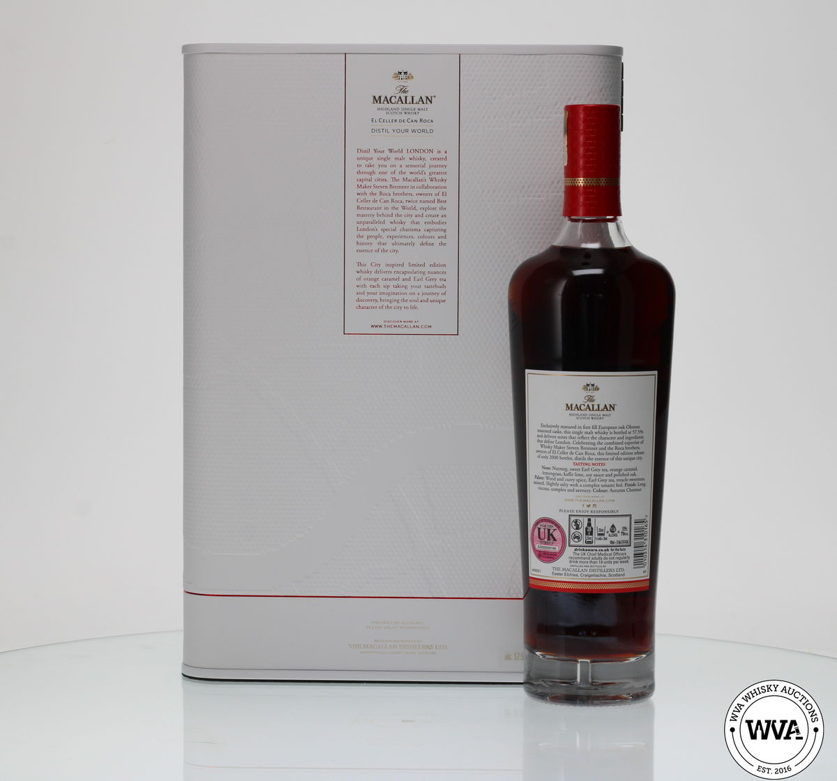 MACALLAN - EL CELLER DE CAN ROCA - DISTIL YOUR WORLD - LONDON EDITION