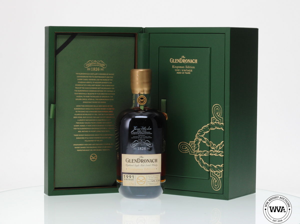 GLENDRONACH 1991 KINGSMAN EDITION - 25 YEAR OLD