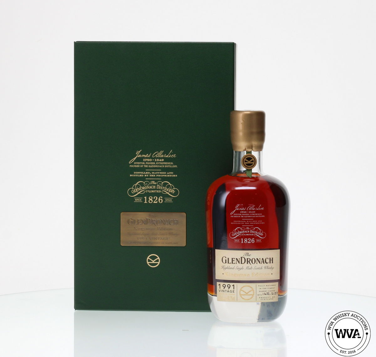 GLENDRONACH 1991 KINGSMAN EDITION - 25 YEAR OLD
