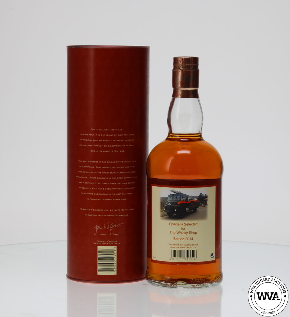 GLENFARCLAS 2000 VINTAGE 14 YEAR OLD WHISKY SHOP EXCLUSIVE