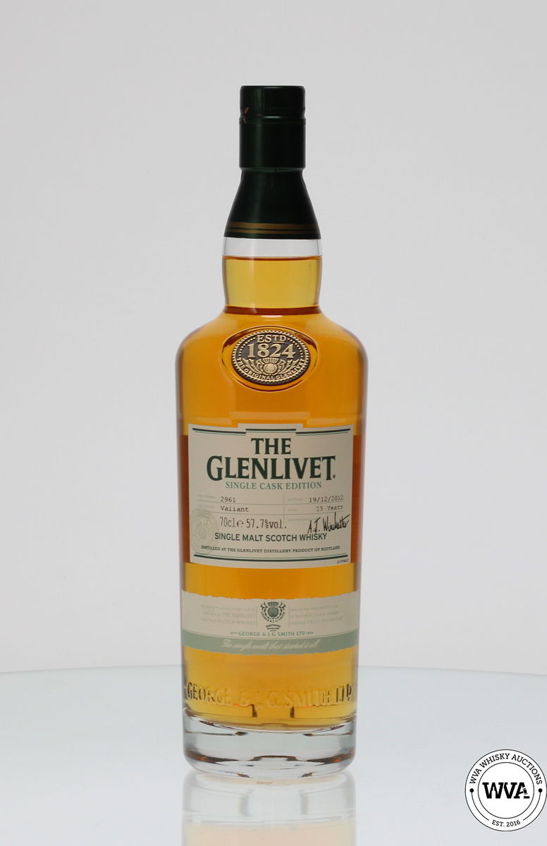 GLENLIVET 15 YEAR OLD - VALIANT SINGLE CASK EDITION