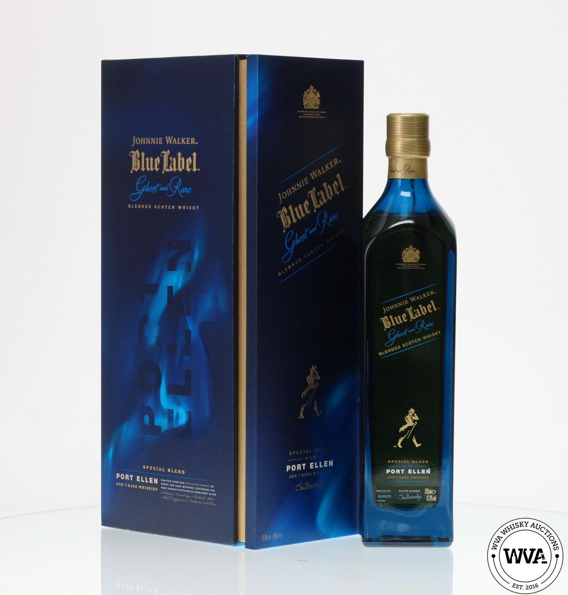 JOHNNIE WALKER PORT ELLEN GHOST AND RARE  