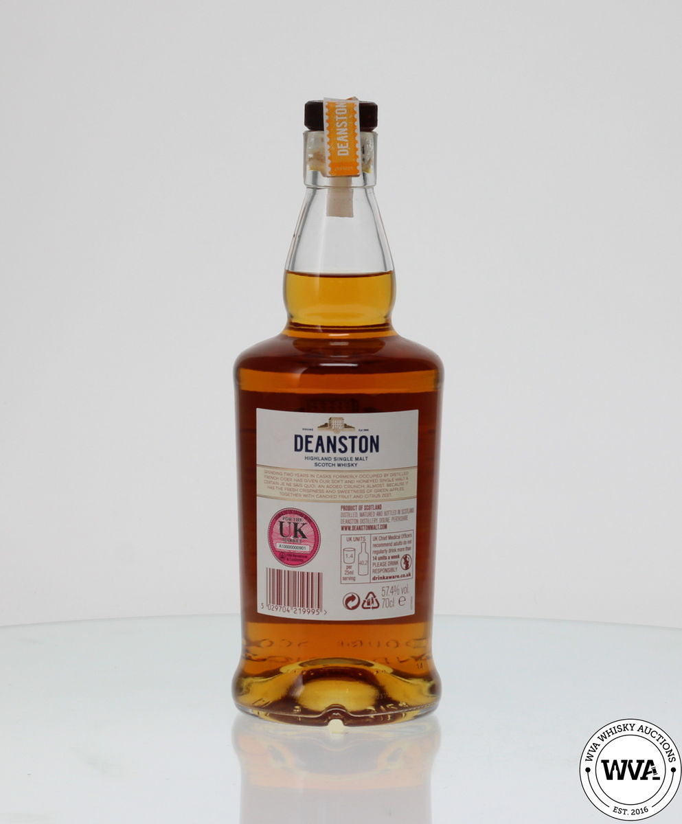 DEANSTON 2007 12 YEAR OLD CALVADOS CASK FINISH
