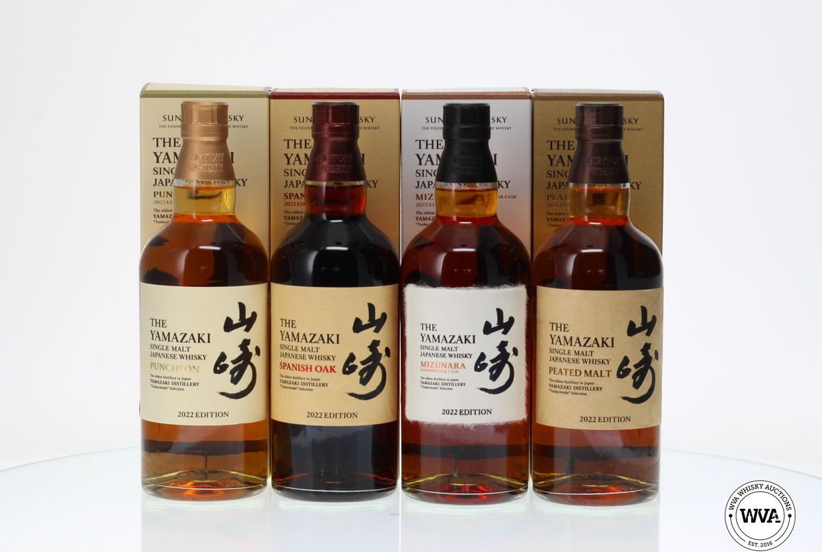 YAMAZAKI - TSUKURIWAKE 2022 EDITIONS 4 X 70CL