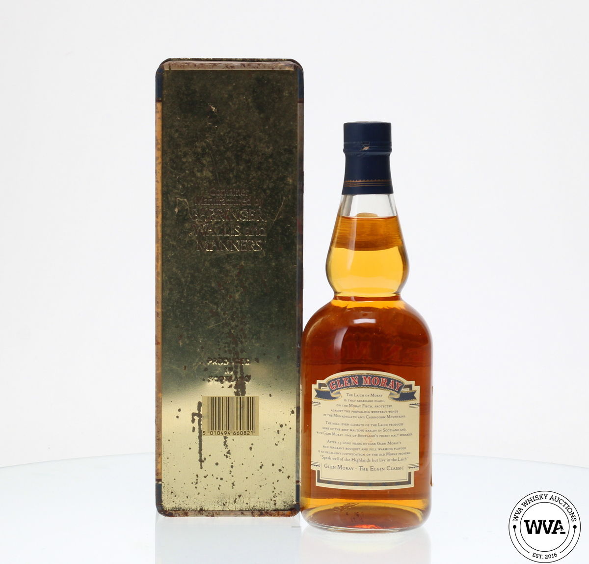 GLEN MORAY 15 YEAR OLD BLACK WATCH 