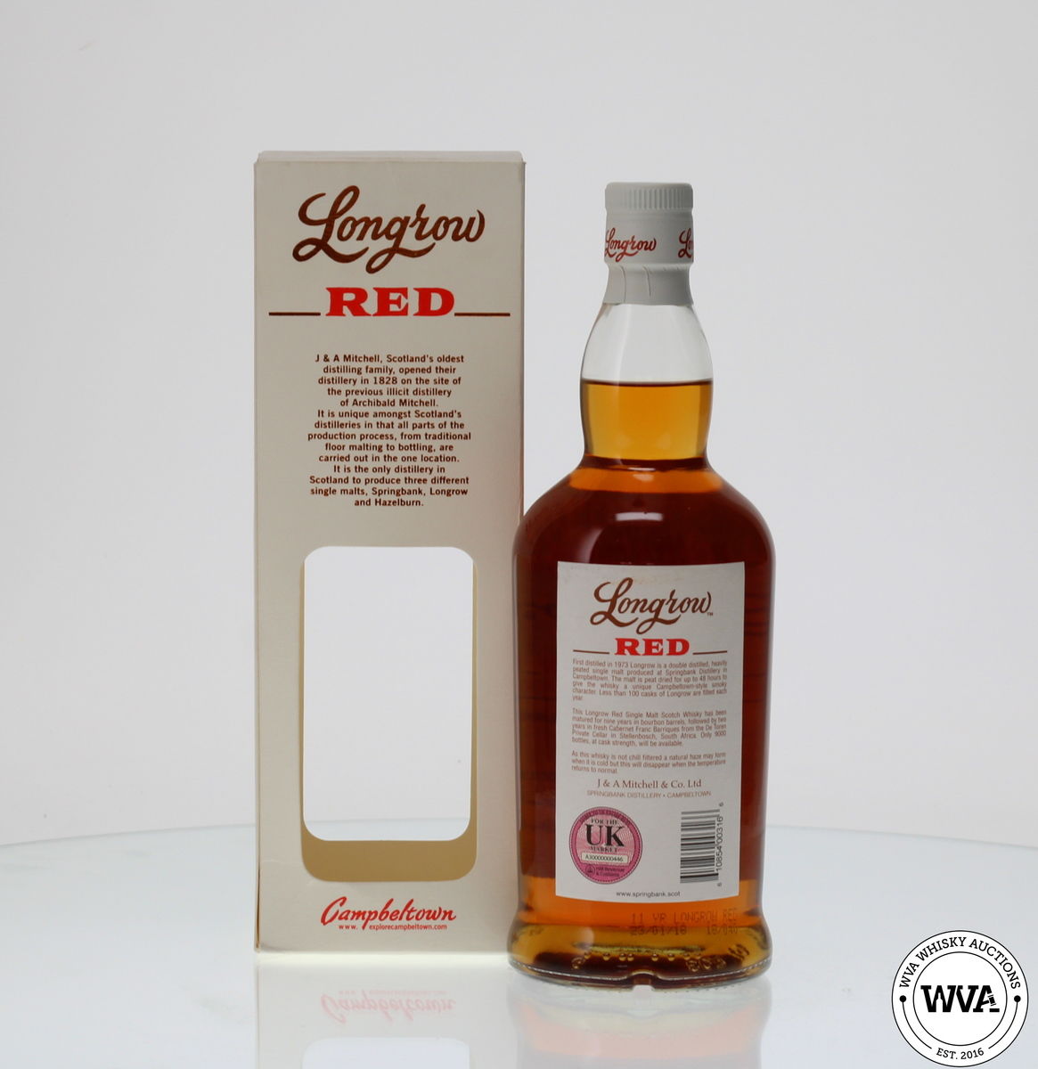LONGROW RED 11 YEAR OLD - CABERNET FRANC MATURED - JAN 2018 RELEASE
