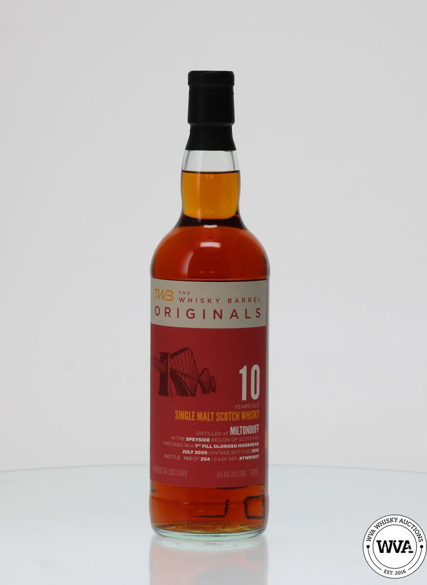 MILTONDUFF 2009 10 YEAR OLD - THE WHISKY BARREL