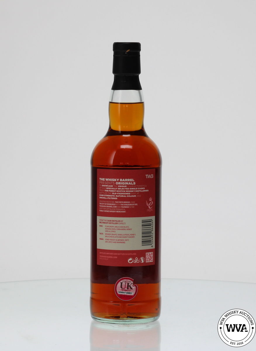 MILTONDUFF 2009 10 YEAR OLD - THE WHISKY BARREL