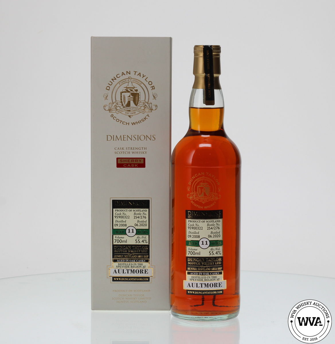 AULTMORE 11 YEAR OLD DIMENSIONS - SHERRY CASK