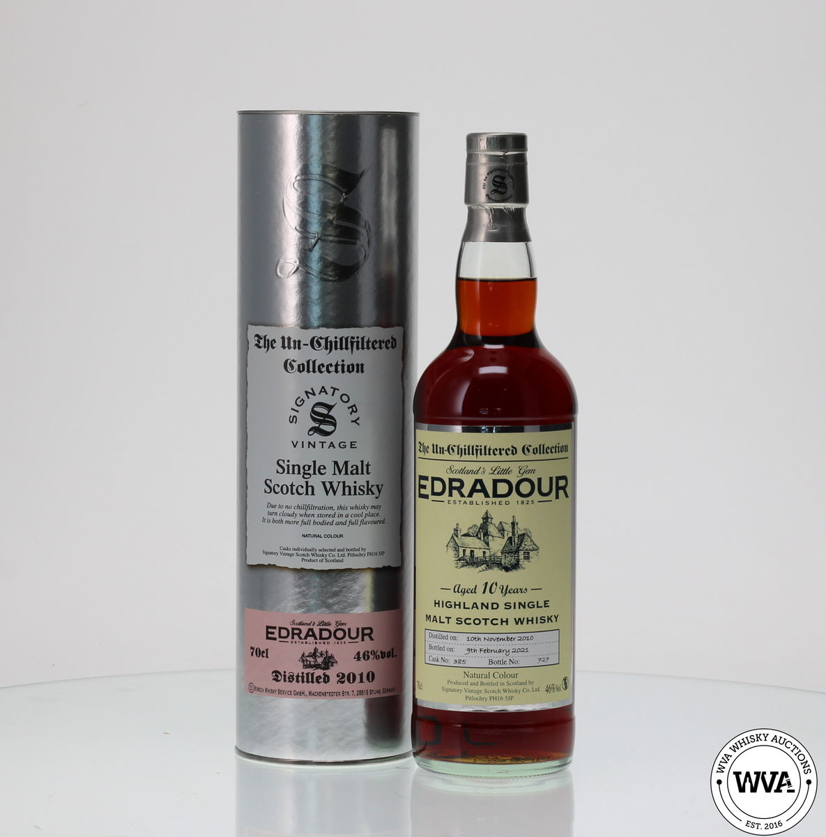 EDRADOUR 2010 10 YEAR OLD SIGNATORY VINTAGE 