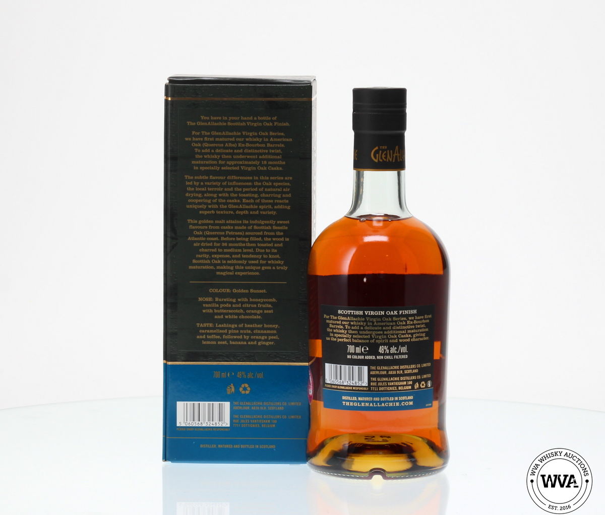GLENALLACHIE 15 YEAR OLD SCOTTISH OAK FINISH