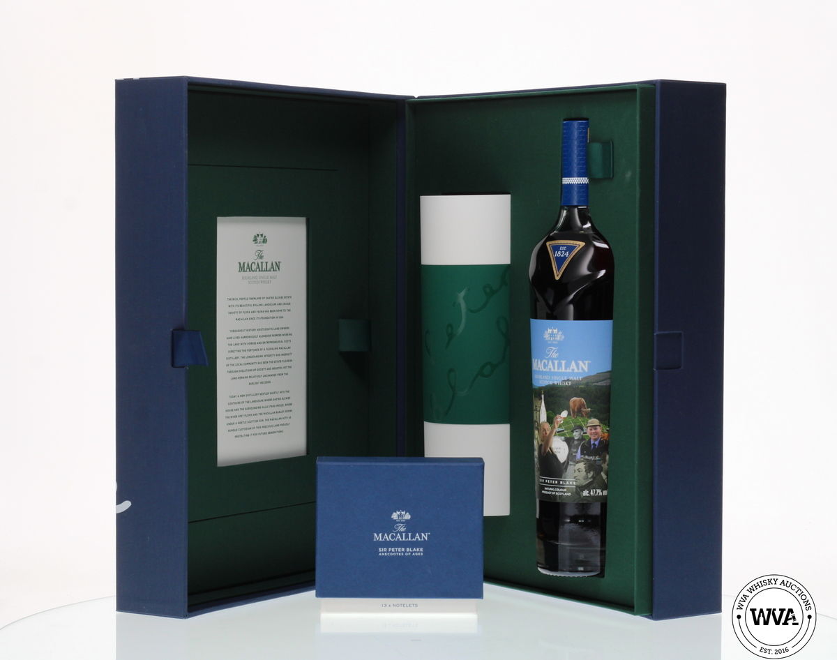 MACALLAN AN ESTATE, A COMMUNITY AND A DISTILLERY - PETER BLAKE WITH NOTELETS