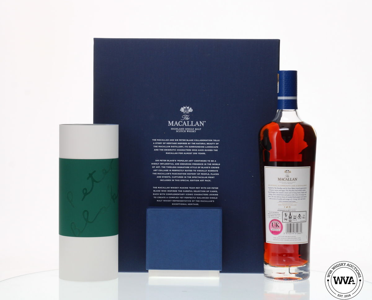 MACALLAN AN ESTATE, A COMMUNITY AND A DISTILLERY - PETER BLAKE WITH NOTELETS