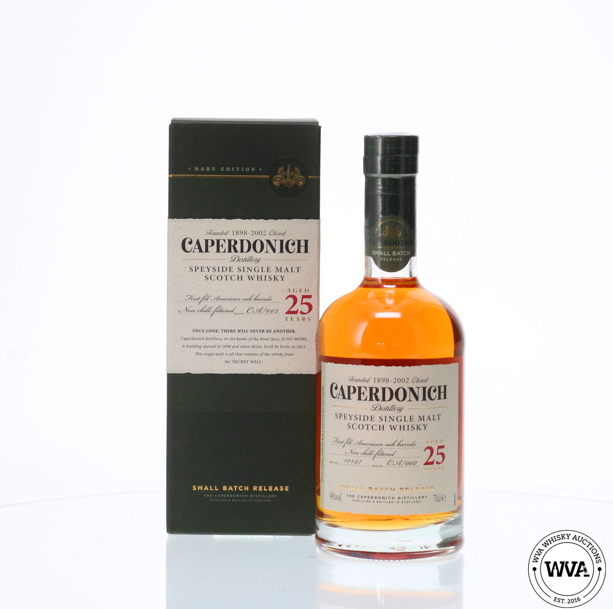 CAPERDONICH 25 YEAR OLD - SECRET SPEYSIDE COLLECTION