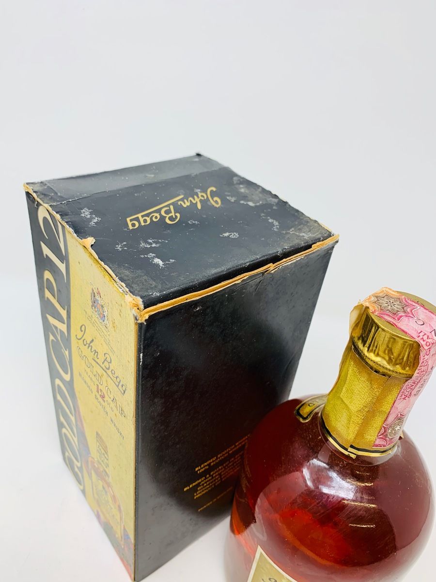 JOHN BEGGS GOLD CAP BLENDED SCOTCH WHISKY 1960'S/70'S