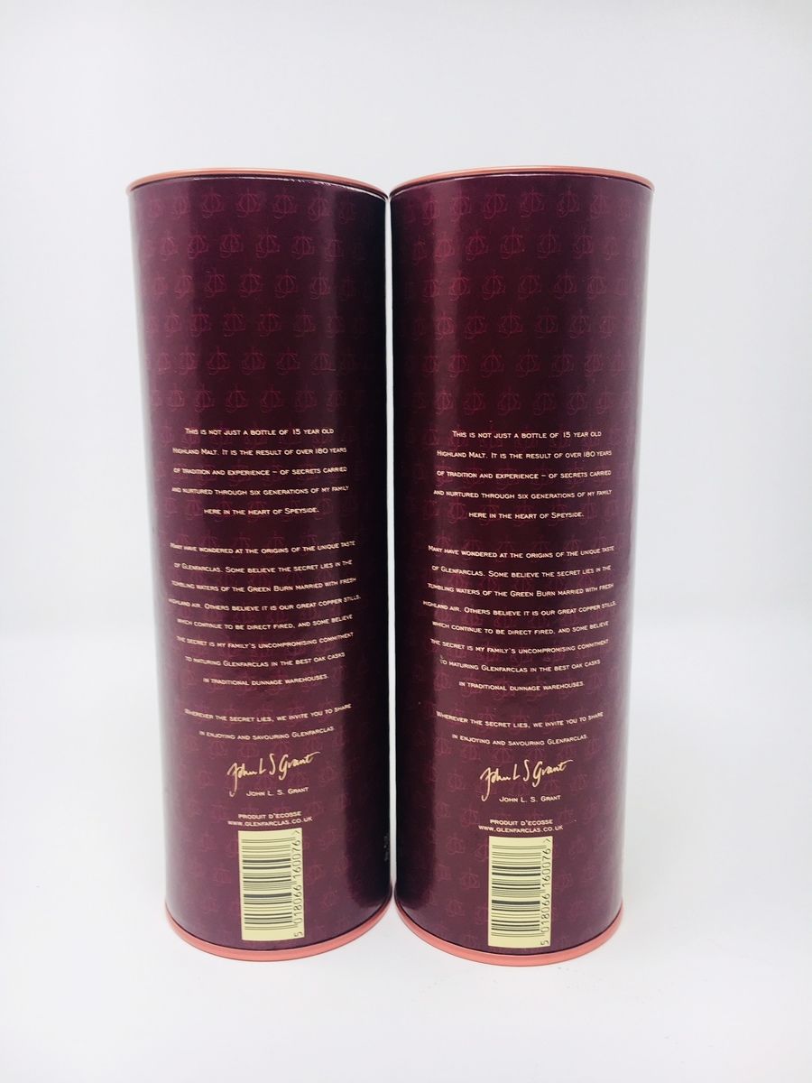 LOT 2084 - GLENFARCLAS 15 YEAR OLD 20CL X 2 (RESERVE PRICE £17.50)