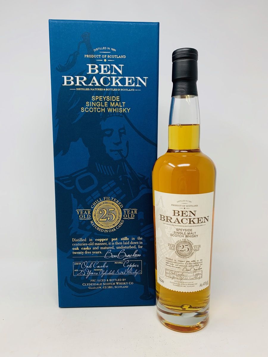 BEN BRACKEN SPEYSIDE 25 YEAR OLD 