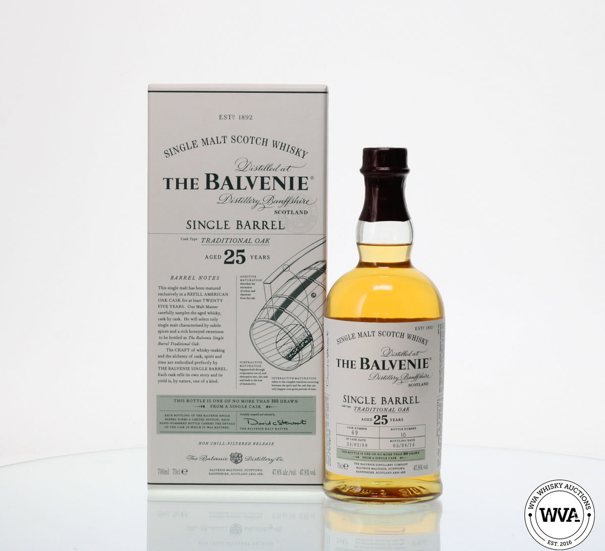 BALVENIE 25 YEAR OLD 1988 SINGLE BARREL #69