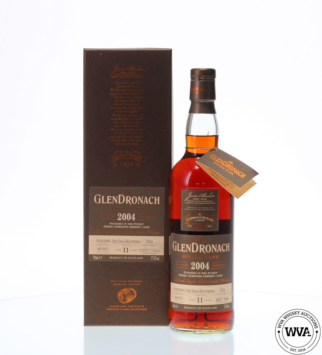 GLENDRONACH 2004 11 YEAR OLD SINGLE CASK #5524