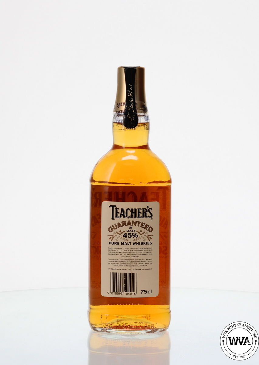 TEACHERS HIGHLAND CREAM SCOTCH WHISKY 1980'S