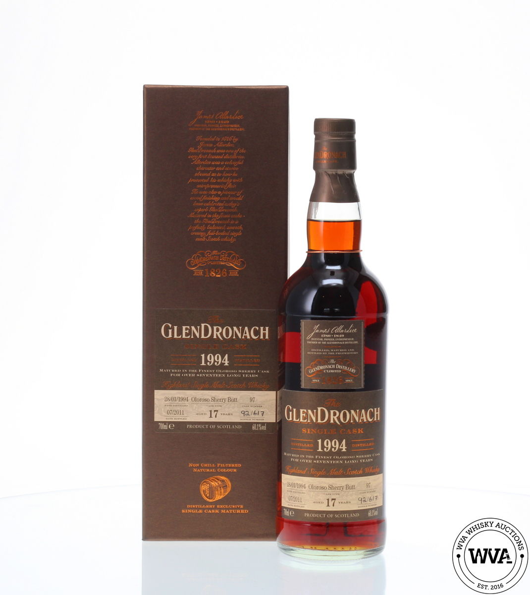 GLENDRONACH 1994 17 YEAR OLD SINGLE CASK #97