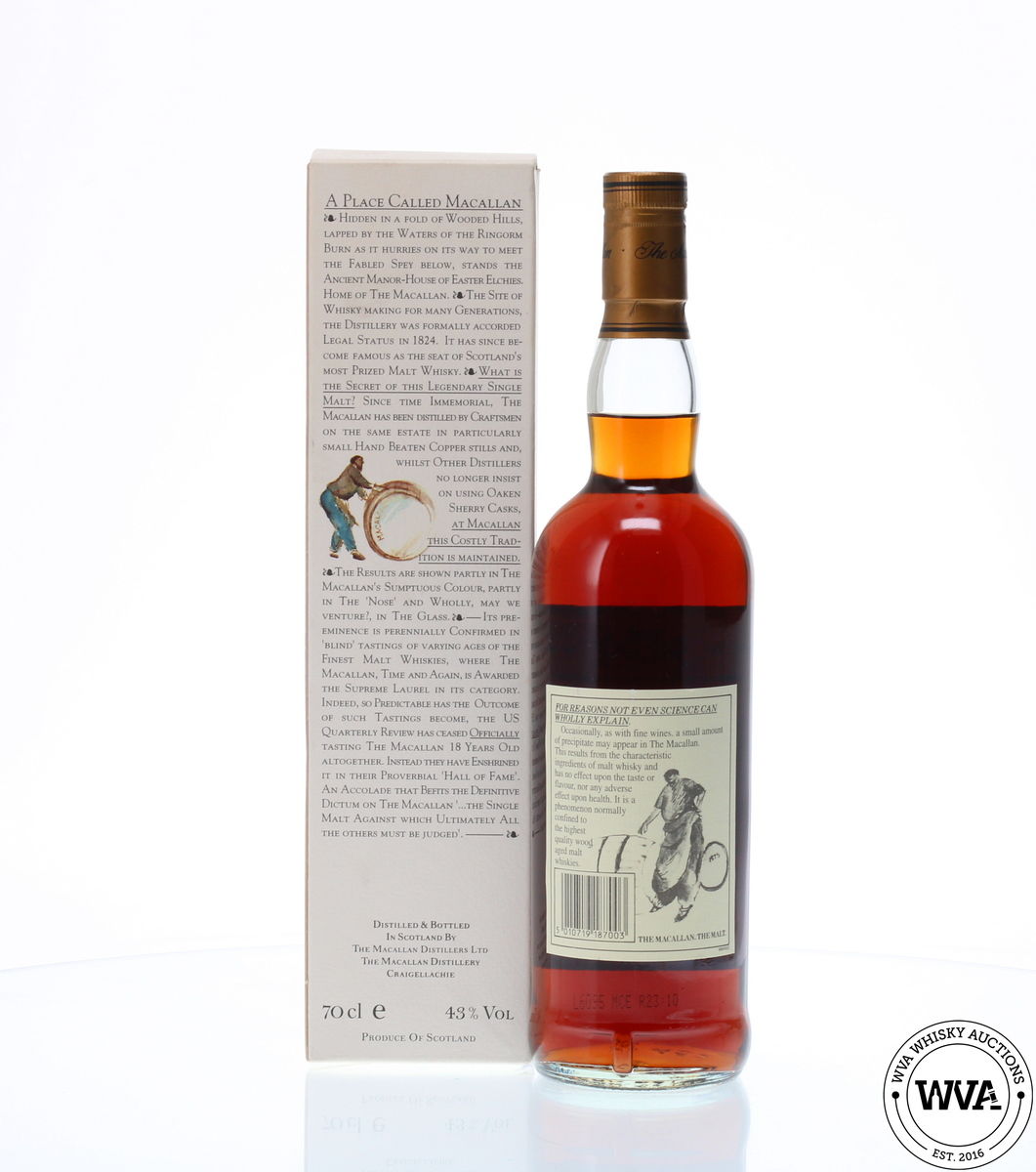 MACALLAN 18 YEAR OLD 1978 RELEASE