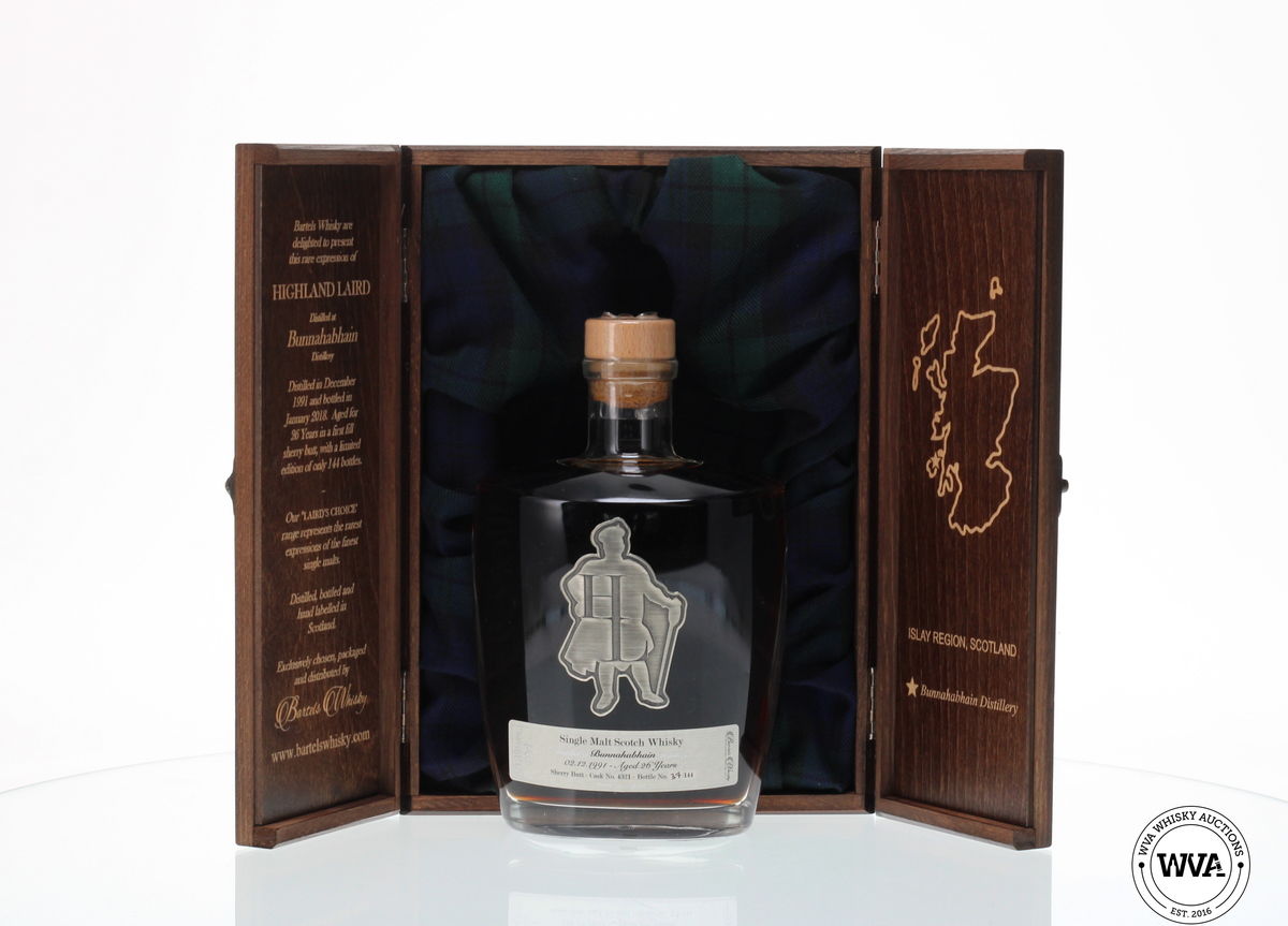 BUNNAHABHAIN 26 YEAR OLD 1991 - HIGHLAND LAIRD